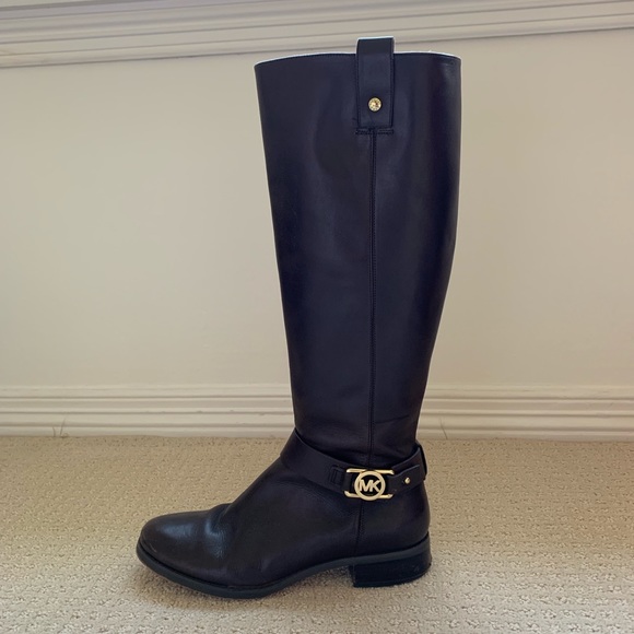 Michael Kors leather boots - Picture 2 of 10